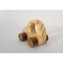 Ver imagem 3 de Carrinho de Madeira Maciça 3. Brinquedo Artesanal e Decoração.