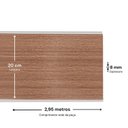 Ver imagem 2 de Forro Vinílico 8mm 20x295cm Caixa com 5,9m² Belplast