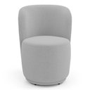 Ver imagem 6 de Poltrona Orgânica Decorativa Living Molly Bouclê Cinza Claro - Desk Design