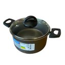 Ver imagem 5 de Panela Cozivapor Antiaderente 3,5l Grafite com Tampa Vidro