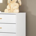 Ver imagem 7 de Cômoda Ditália 5 Gavetas BB-120 Branco