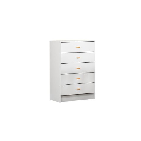 Cômoda Ditália 5 Gavetas BB-120 Branco