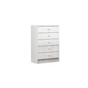 Ver imagem 1 de Cômoda Ditália 5 Gavetas BB-120 Branco