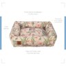 Cama Sustentável para Cachorros Oceano Pet Jr Tamanho M 50x64x21 - 4