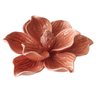 Adorno Flor Decorativa Ceramica Salmão 17cm DL0045 BTC - 1