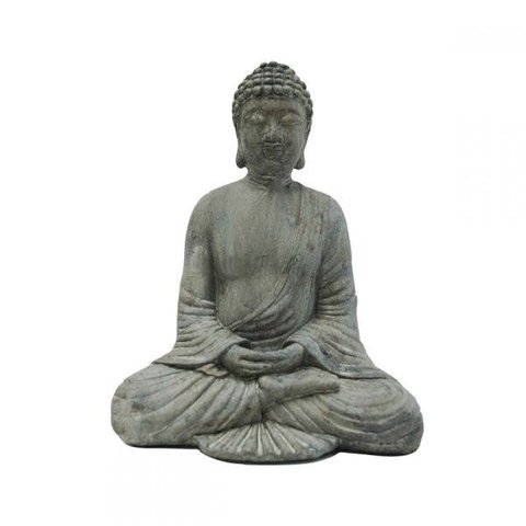 Figura de Resina Buddah para Jardim 20cm