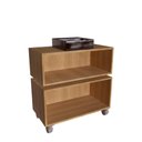 Ver imagem 3 de Gabinete Suspenso 80cm Alice Mel Grafite Balcão Cuba Preta 2 Gavetas com 1 Basculante para Banheiro