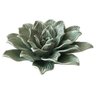 Adorno Flor Decorativa Ceramica Verde 13cm DL0059 BTC - 1
