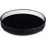 Bandeja Redonda Decorativa Espelhada Preto 20X4CM 11983 Mart - 1