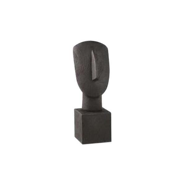 Escultura Face Contemporânea Preta M