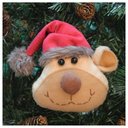 Ver imagem 3 de Enfeite Pendente para Árvore de Natal Ursinho 15cm 8 Unidades