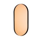 Ver imagem 1 de Espelho Oval Cobre em Metal Preto 55cm 12468 Mart Collection