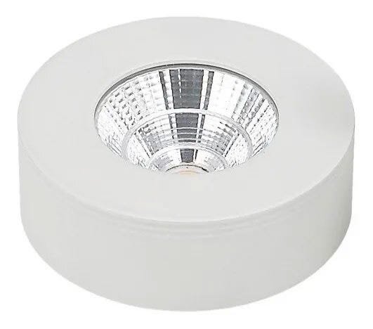 Spot LED Sobrepor Asis Redondo 5W 3000K Bivolt - 1