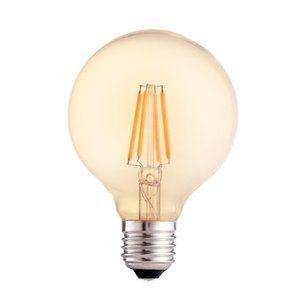 Lâmpada Filamento E27 G95 Globo 4W BIV - Foxlux