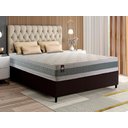 Ver imagem 1 de Conjunto Cama Box Espuma Oxford Verde Casal 138x188x67