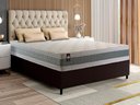 Ver imagem 1 de Conjunto Cama Box Espuma Oxford Verde Casal 138x188x67