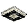 Plafon Quadrado Cristal Cromado 35cm LED 32W 6000K Bivolt - 1