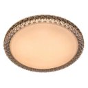 Ver imagem 1 de Plafon Redondo Cristal Transparente 40cm LED 24W 3000K Bivolt