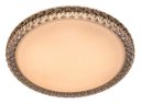 Ver imagem 1 de Plafon Redondo Cristal Transparente 40cm LED 24W 3000K Bivolt