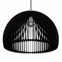 Ver imagem 1 de Luminária Teto tipo Pendente CASABLANCA MDF - Completa - Cor: Preta