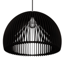 Ver imagem 1 de Luminária Teto tipo Pendente CASABLANCA MDF - Completa - Cor: Preta
