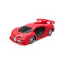 Carrinho Radical C Controle Remoto Vermelho Infantil Corrida - 2