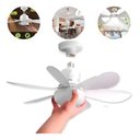 Ver imagem 4 de Super Ventilador Teto Bocal E27 com Luminária Led Mais Controle Remoto