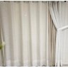 Cortina Decortini para Sala e Quarto Gaze de Linho Cor Linho e Forro Blackout 80% Lgb 3.0 M x 2.6 M - 7