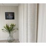 Cortina Decortini para Sala e Quarto Gaze de Linho Cor Linho e Forro Blackout 80% Lgb 3.0 M x 2.6 M - 4