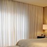 Cortina Decortini para Sala e Quarto Gaze de Linho Cor Linho e Forro Blackout 80% Lgb 3.0 M x 2.6 M - 1