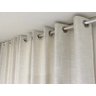 Cortina Decortini para Sala e Quarto Gaze de Linho Cor Linho e Forro Blackout 80% Lgb 3.0 M x 2.6 M - 6