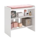 Ver imagem 3 de Mini Berço Moisés Zain Branco Brilho com Colchão - Reller