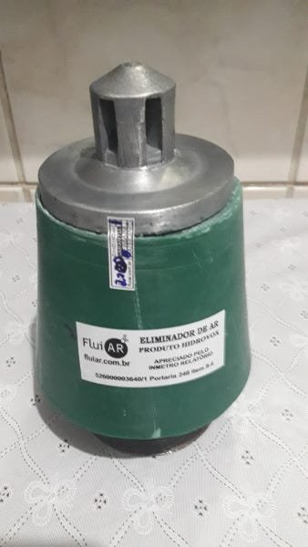Válvula Eliminador de Ar Hidrômetro Flui-Ar Vipe 11/2"Metal - 2