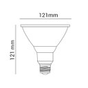Ver imagem 2 de Lâmpada Super led 14W Par38 led E27 1000 lm Bivolt - Branco Frio