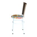 Ver imagem 4 de 4 Cadeiras Branca para Mesa Hawai Avelã Assento Floral:happy Hour