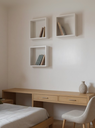 Ver imagem 1 de Kit de 3 Nichos 30cm MDF Branco - On Móveis