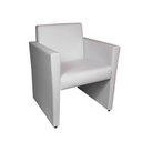 Ver imagem 2 de Kit 2 Poltronas Nina Slim 1 Lugar Pé Fechado Branco