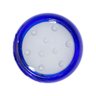 2x Luminária Piscina Azul Led Ø80mm 9w Luz Azul + Fonte 2A St1847 - 1