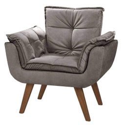 Poltrona Opala Suede Aki Salla - 1