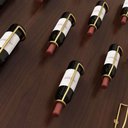 Ver imagem 4 de Kit 20 Unidades de Adega Parede Garrafa Vinho Estilo Industrial Dourado