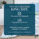 Ver imagem 6 de Jogo de Cama Casal King Size Selin 100% Algodao Quentinho:verde