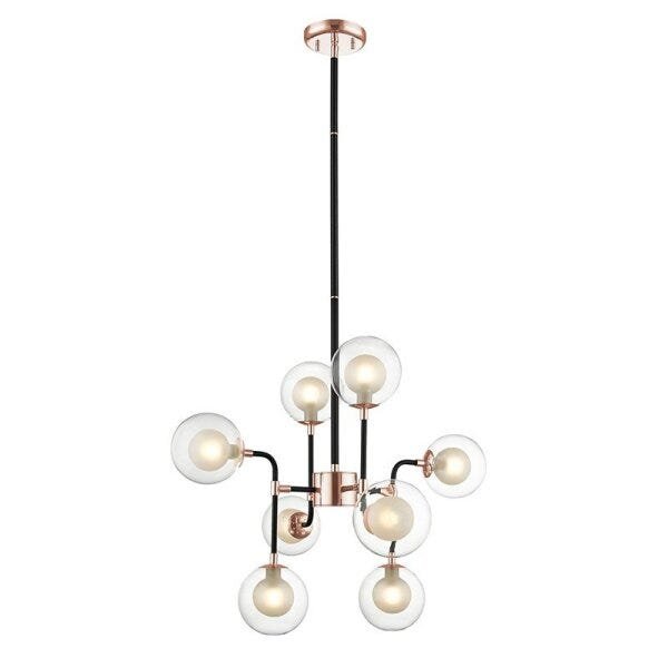 Lustre Pendente Quality Hunt 1262 Cobre G9 Bivolt - 2