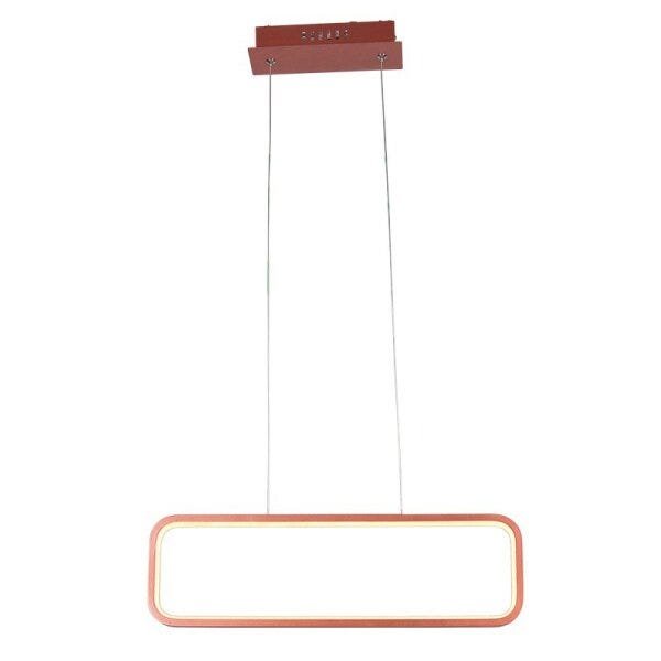 Lustre Pendente Quality Recto 1319 Led Bivolt Cobre - 2