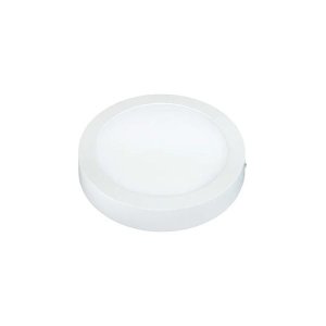 Painel de Led Taschibra Redondo Lux de Sobrepor 12W 3000K Bivolt