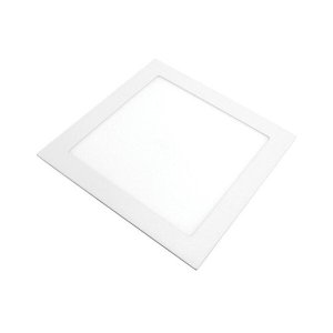 Painel de Led Lorenzetti Quadrado de Embutir 24w 6500k Luz Branca