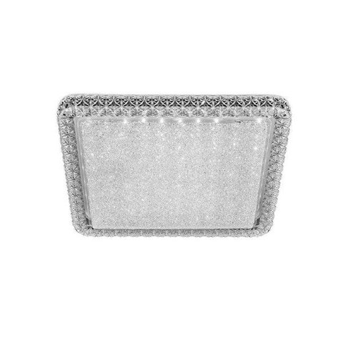 Plafon LED Blumenau Shine Pontilhado de Sobrepor 18W Bivolt Branco 3000K Luz Amarela