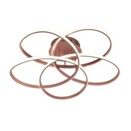 Plafon Quality Flowers 1341 Led Bivolt Cobre - 1