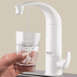 Torneira Hydra HydraMotion Flexível de Bancada Preta - 2