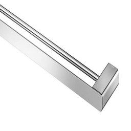 Toalheiro Barra Duplo Docol Flat 1013706 Cromado - 2