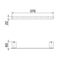 Ver imagem 3 de PORTA TOALHA ROSTO DOCOL FLAT 01013606 CROMADO